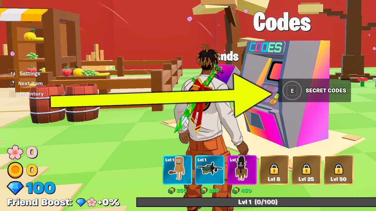 How to redeem Brainrot Royale Fortnite codes.