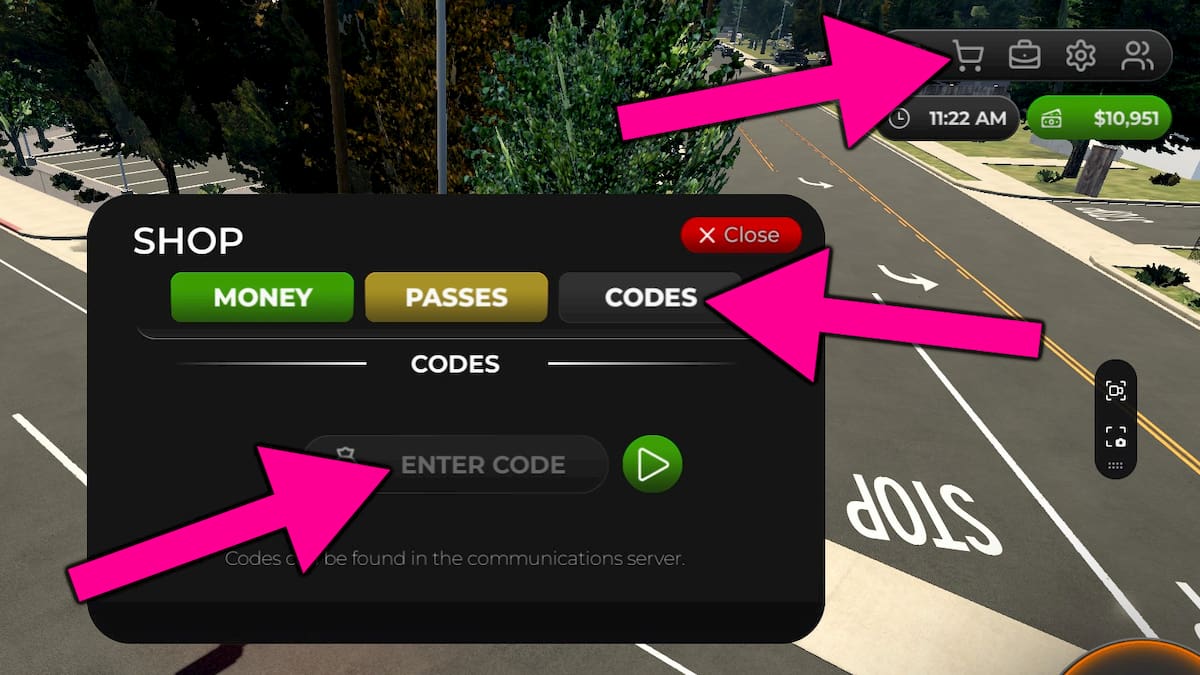 How to redeem Mojave Valley codes.