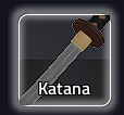 Katana in Rogue Piece