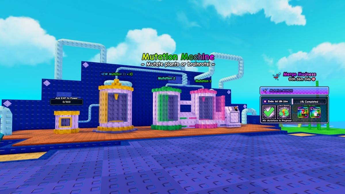 Mutation Machine in Plants Vs Brainrots