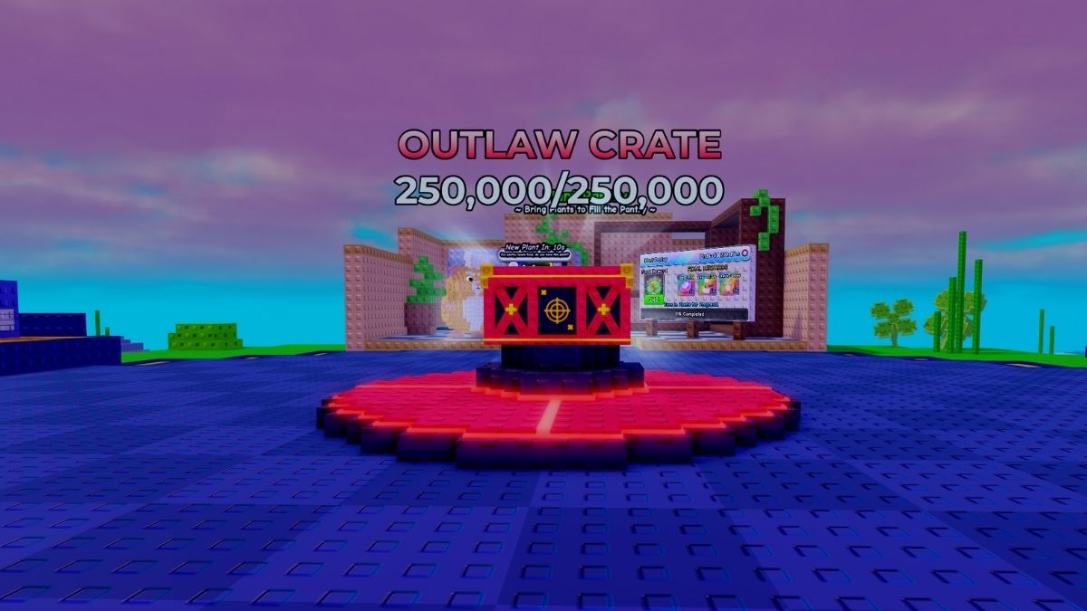 Outlaw Crate in Plants Vs Brainrots