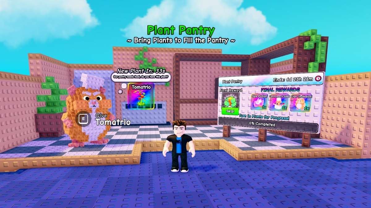 Plants Vs Brainrots Plant pantry update