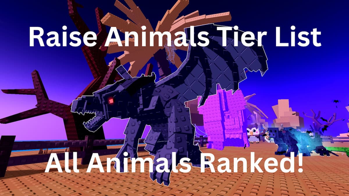 Raise Animals Tier List FI