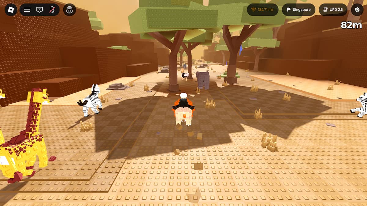 Riding the Lion in Raise Animals