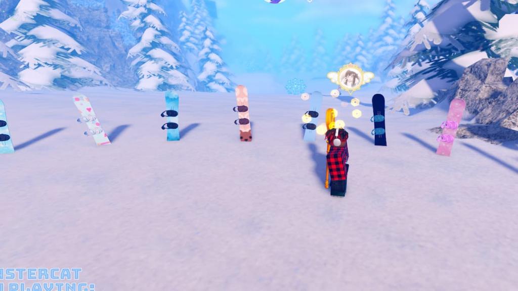 A snowboard in Royale High