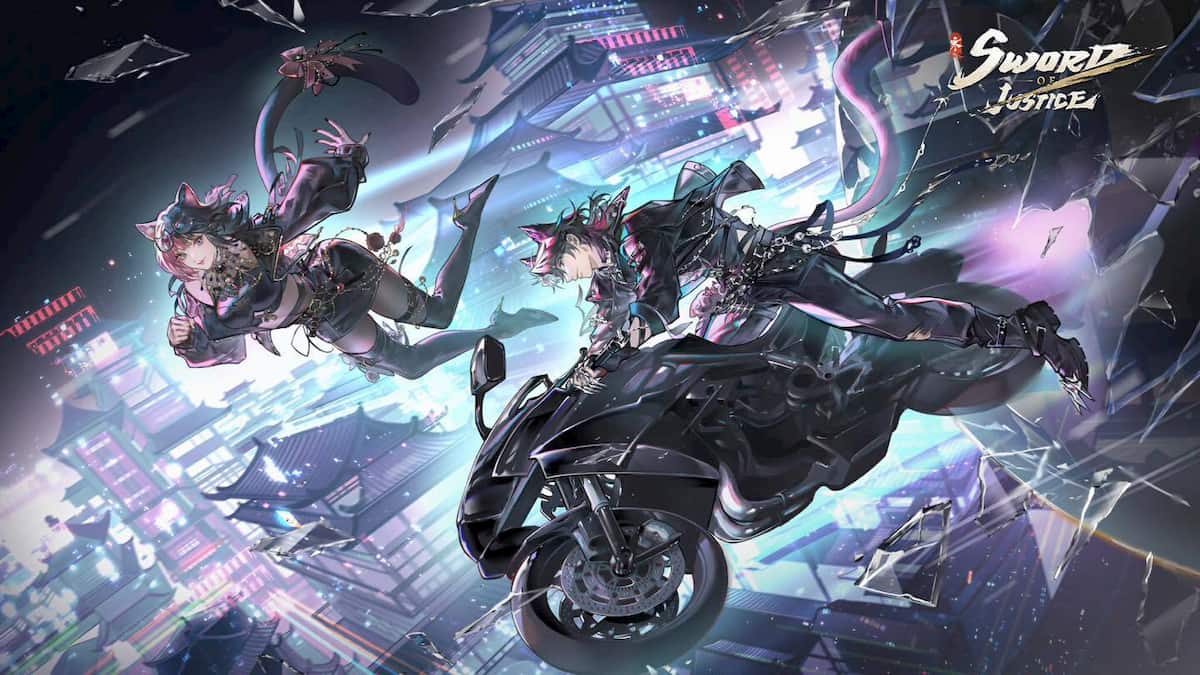 Sword of Justice promo art.