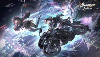 Sword of Justice promo art.