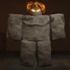 The Forge Golem race Legendary tank with Stone Heart ability 1.25% drop rate Roblox