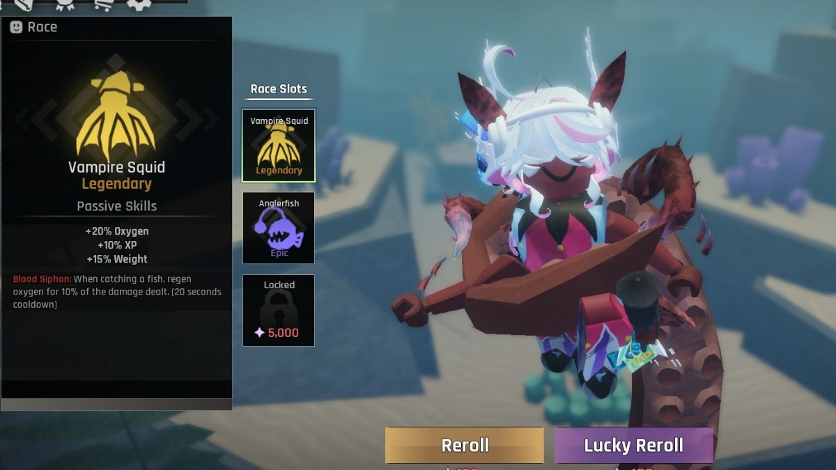 How to Reroll Race with Star Shards in Abyss