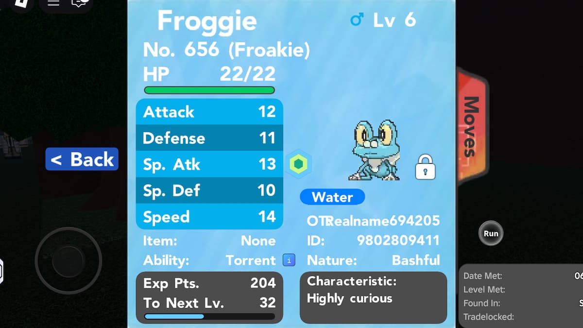 Alpha Modded Froakie