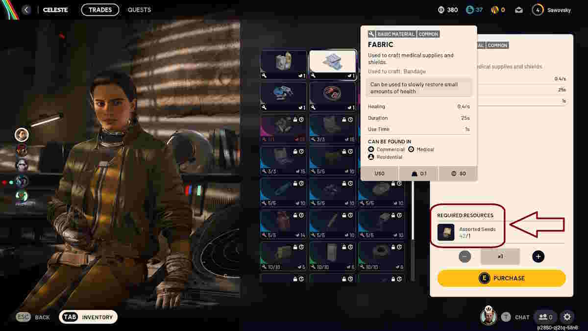 Arc Raiders Assorted Seeds Celeste