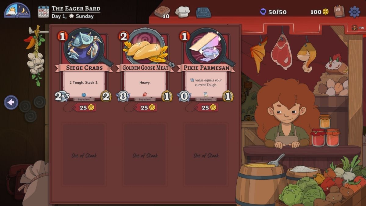 Arcane Eats Ingredients