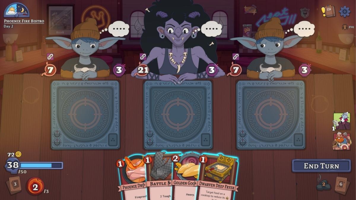 Arcane Eats cooking in restaurant