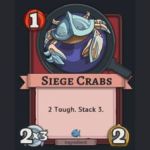 Siege Crabs card in Arcane Eats