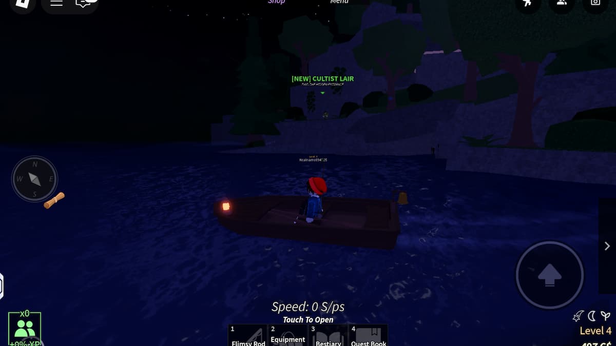 The Cultist lair in Fisch