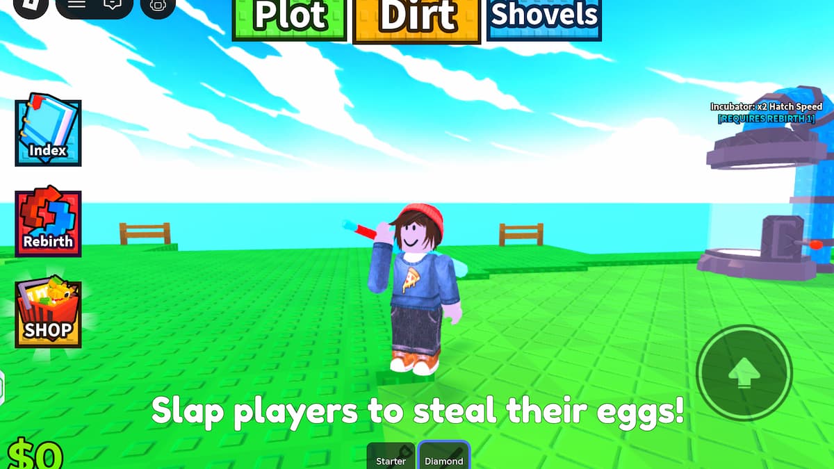 The Diamond Bat can be used to steal from other players