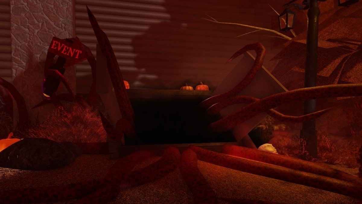 Entrance to the event shop