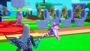 Garden fighting the Brainrots in Fortnite