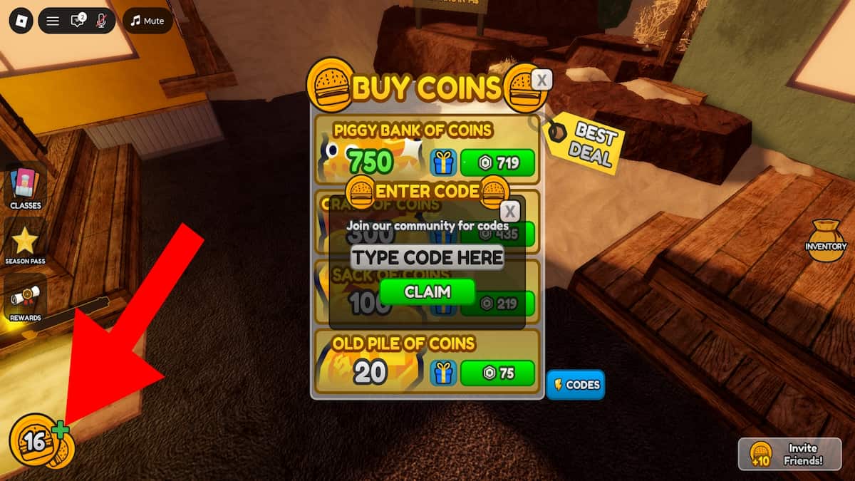 How to redeem Burgerz codes.