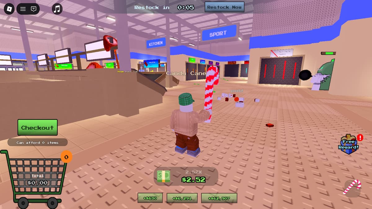 You can't redeem Fight in a Supermarket codes!