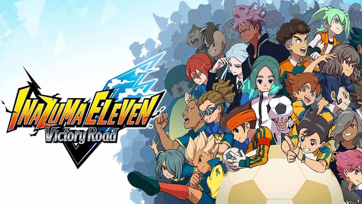 Promo image for Inazuma Eleven: Victory Road.
