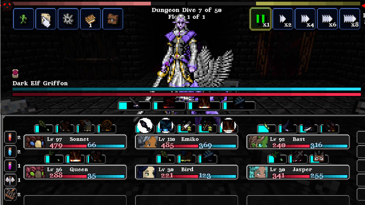 Boss dungeon in Legends of Dragaea Idle RPG