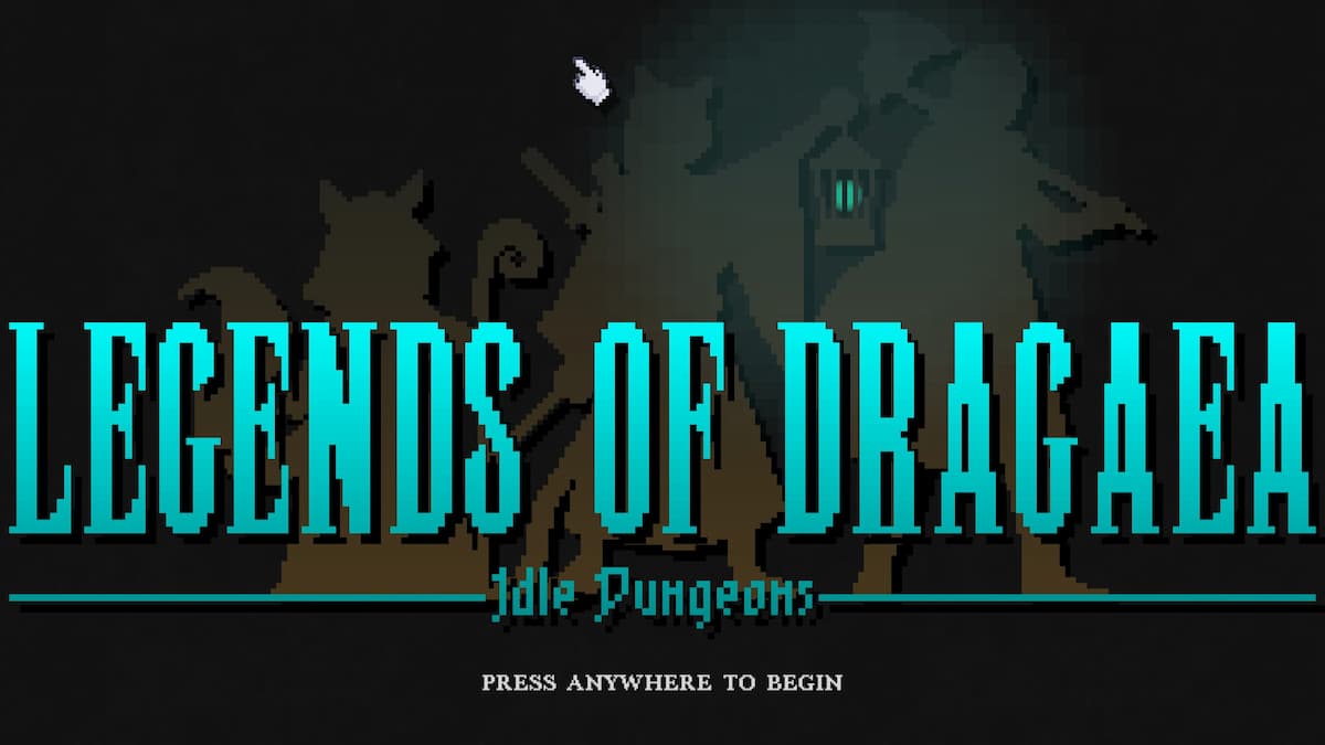Legends of Dragaea start screen
