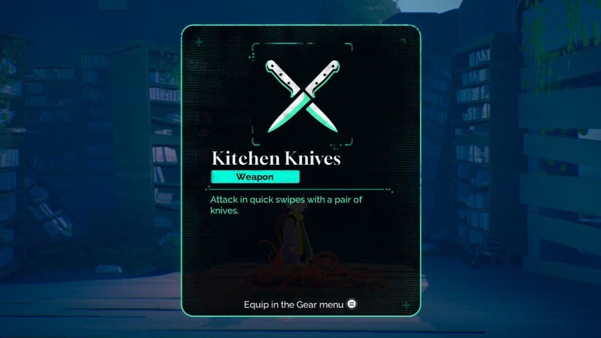 The Kitchen Knives weapon