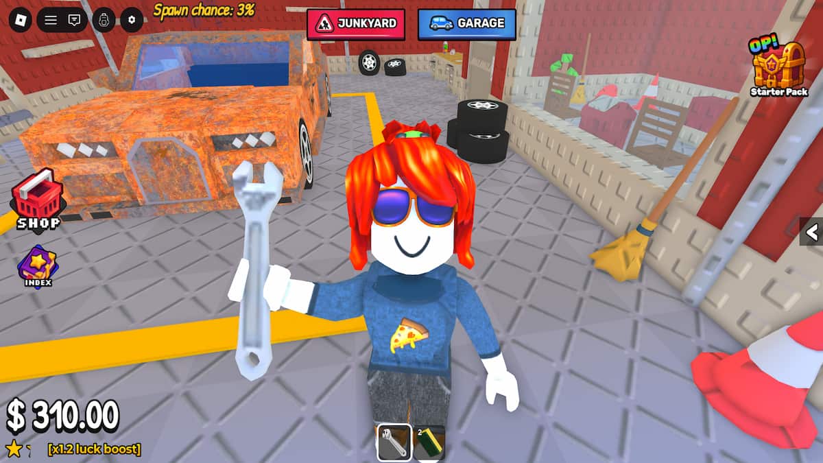 How to redeem codes in Repair a Car.