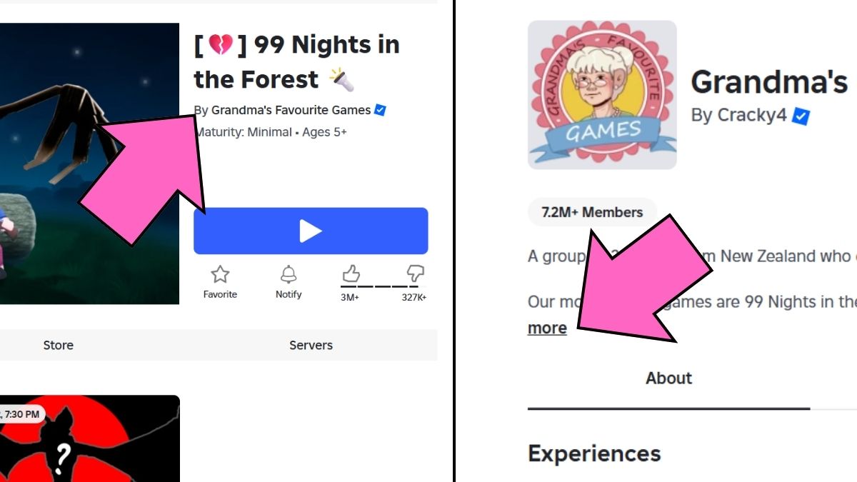 Where to find social links