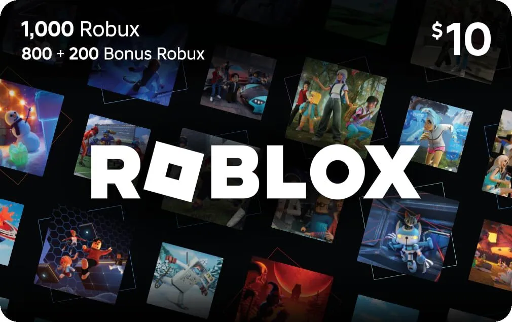 Roblox Digital Gift Card 1000 Robux