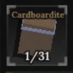 How to get Cardboardite in the Forge