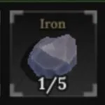 How to get Iron ore in the Forge