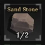 Sand Stone ore in the Forge