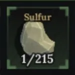 Sulfur Ore