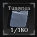 Tungsten ore in the Forge