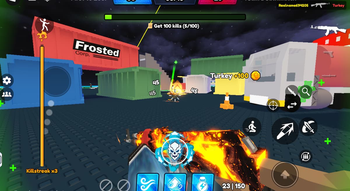 The Turkey NPCs in action