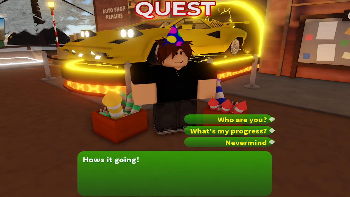 The Mike NPC in A Dusty Trip