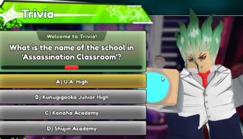 Anime Ascendants Trivia All Correct Answers Questions