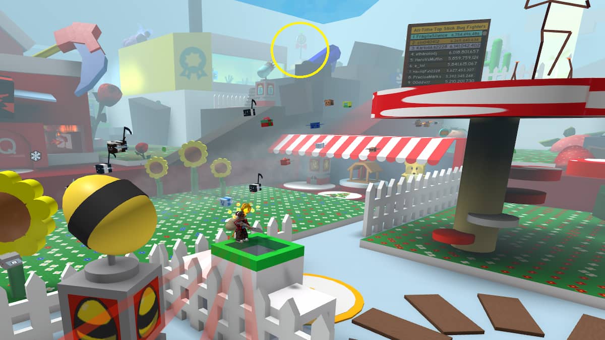 A Sticker in Bee Swarm Simulator