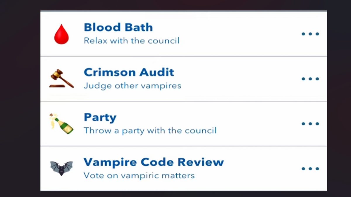 The Crimson Audit Option in BitLife