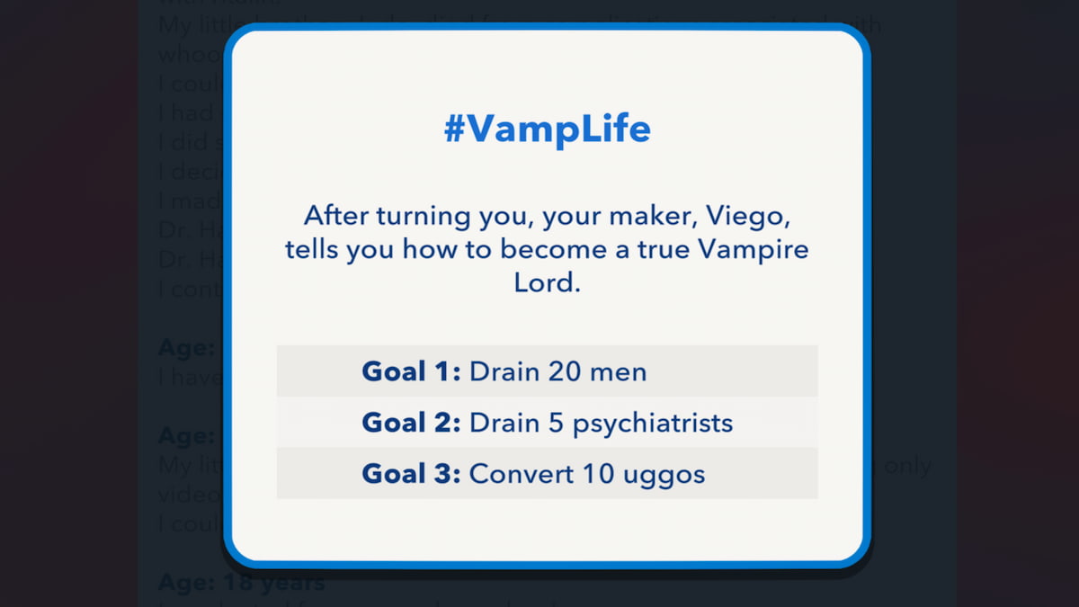 The Vamp Lord Quest