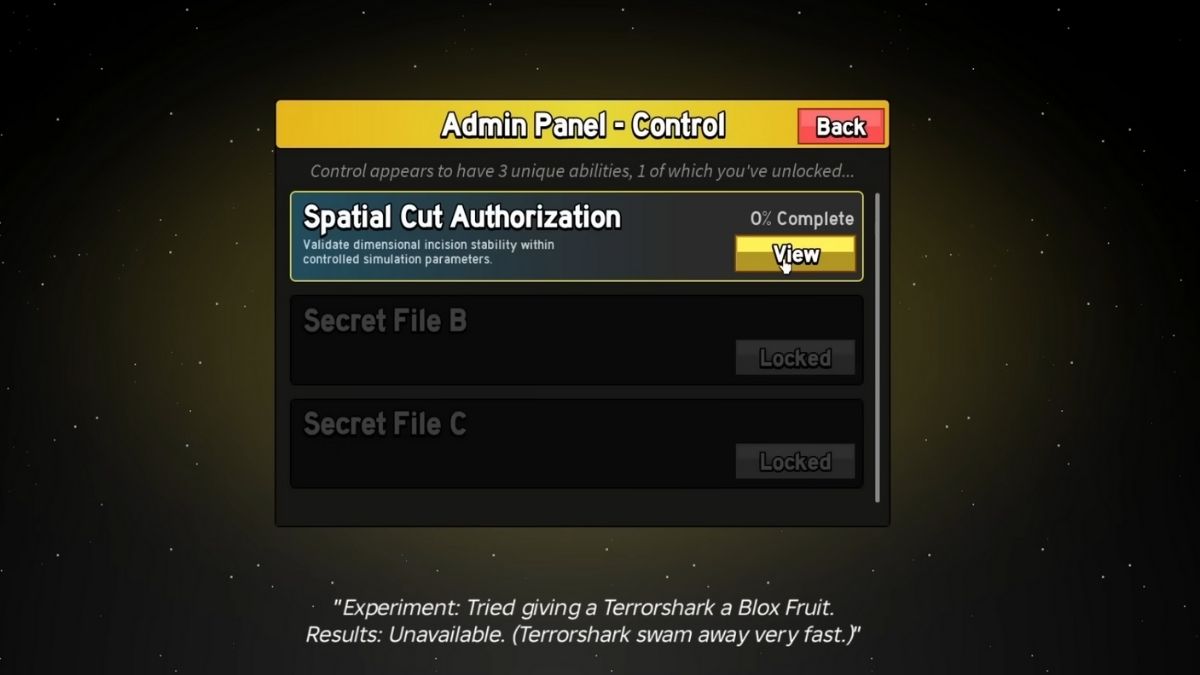 Admin Panel in Blox Fruits