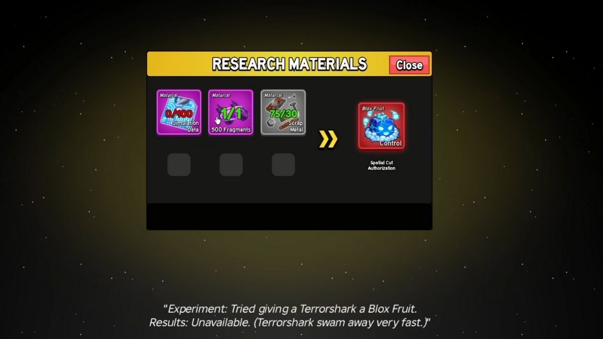 Control Fruit Upgrade in Blox Fruits