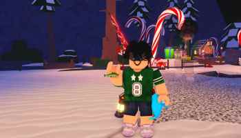 A player holding a Fischmas 2 Fish