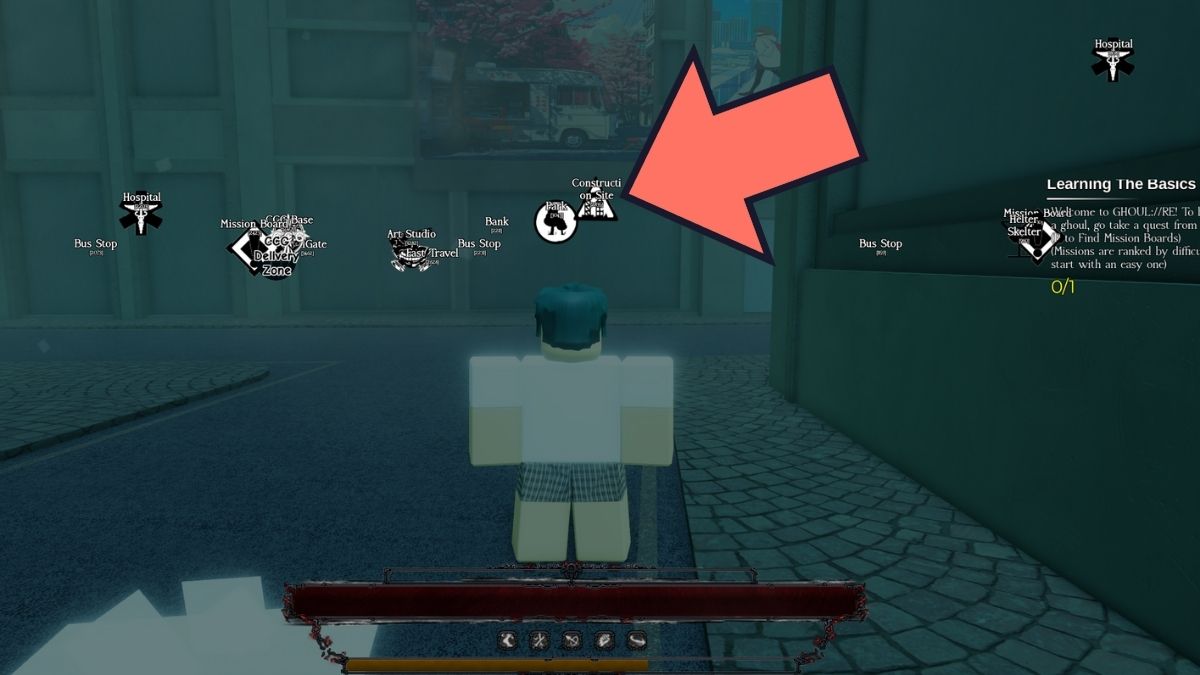 Construction Site in GHOUL RE