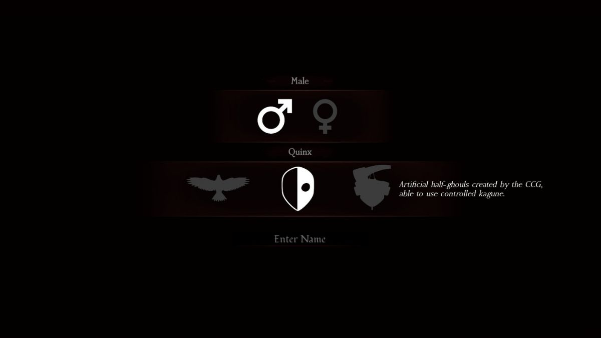 Quinx Race in Ghoul RE