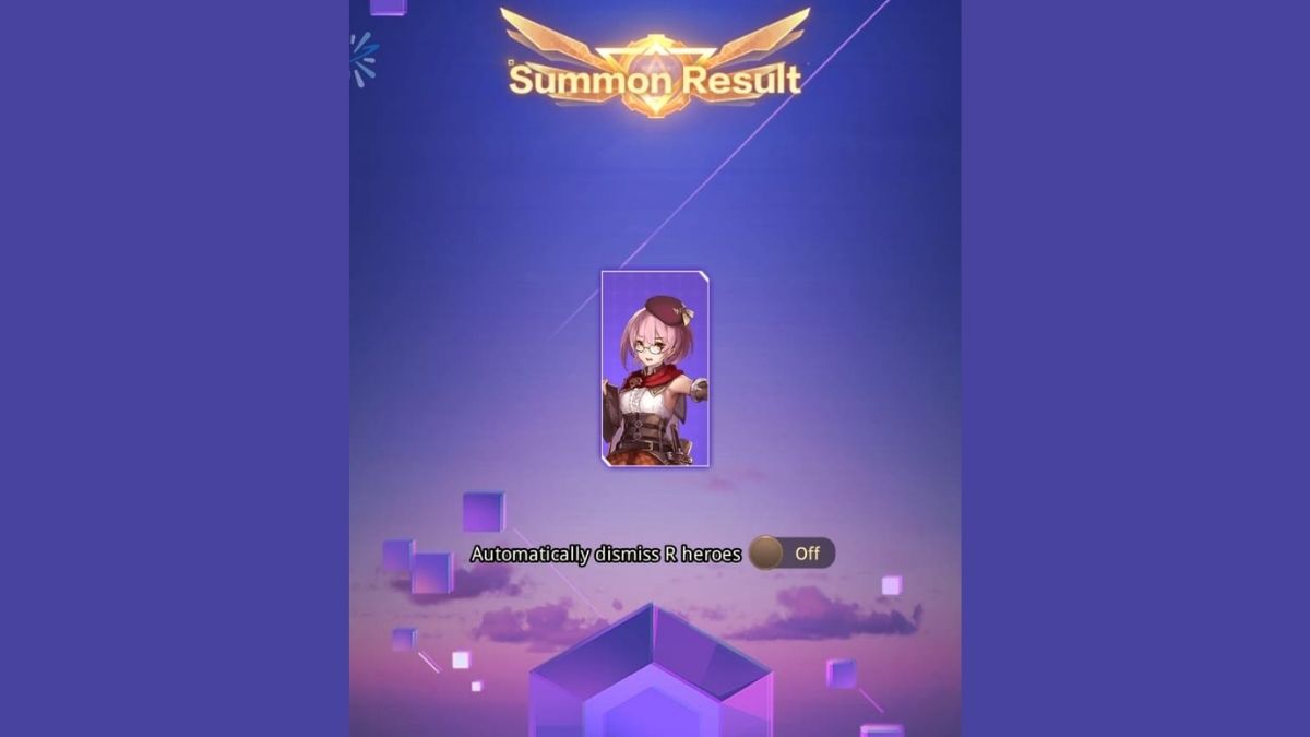 Rerolling units in Goddess Quest