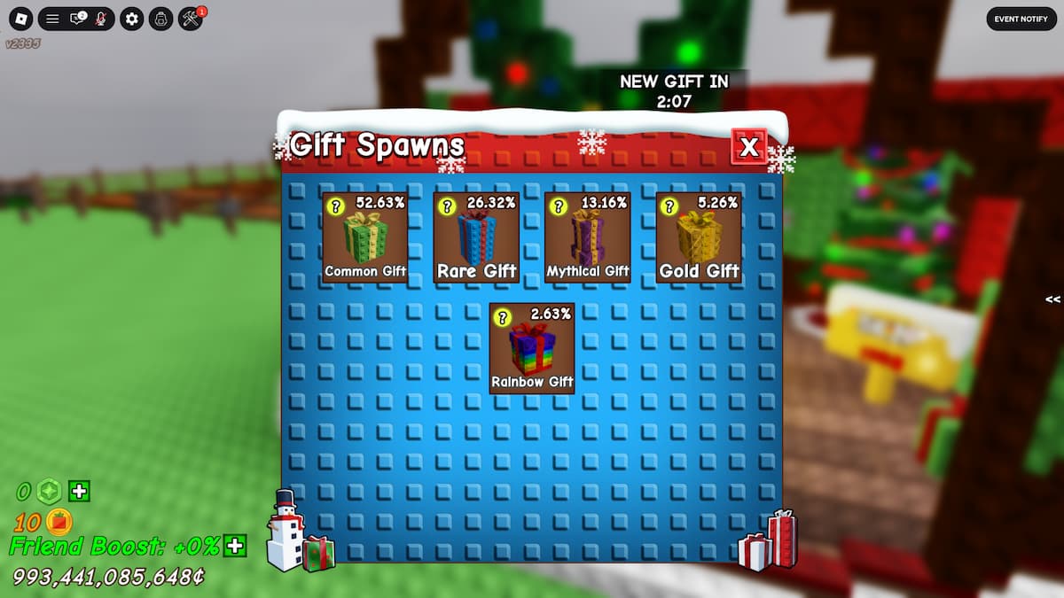 Grow a Garden Christmas Gifts