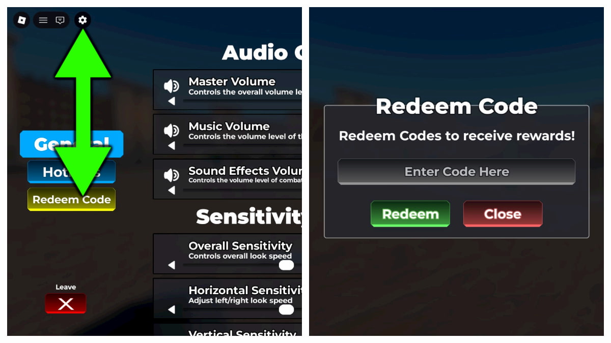 How to redeem Knife Arena codes.